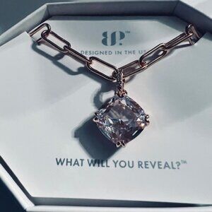 "LOVE SONG" DIAMOND CZ ON ROSE GOLD PLATING